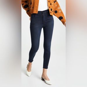 Frame Denim Ali High Rise Cigarette Jeans - Lauretta Wash